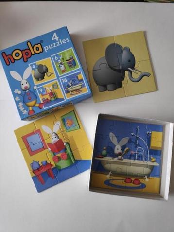 Hopla puzzels beschikbaar voor biedingen