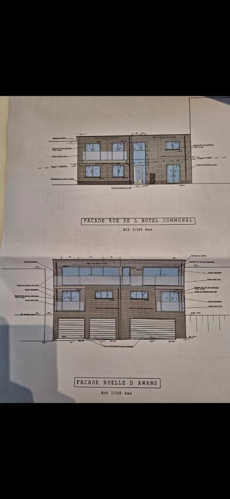 Projet immobilier de 3 appartement sur Saint-Nicolas  125.00, Immo, Nieuwbouwprojecten, Appartement