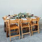 Extra tafels en stoelen nodig voor de feestdagen, Hobby en Vrije tijd, Feestartikelen | Verhuur, Ophalen, Zo goed als nieuw