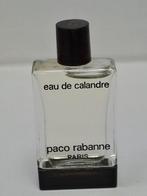 Paco Rabanne eau de calandre 3,75ml vintage  rare, Ophalen of Verzenden, Zo goed als nieuw, Miniatuur, Gevuld