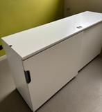 Witte kast met schuifdeuren IKEA Galant, Huis en Inrichting, Woonaccessoires | Kisten, Ophalen, Zo goed als nieuw, Kunststof