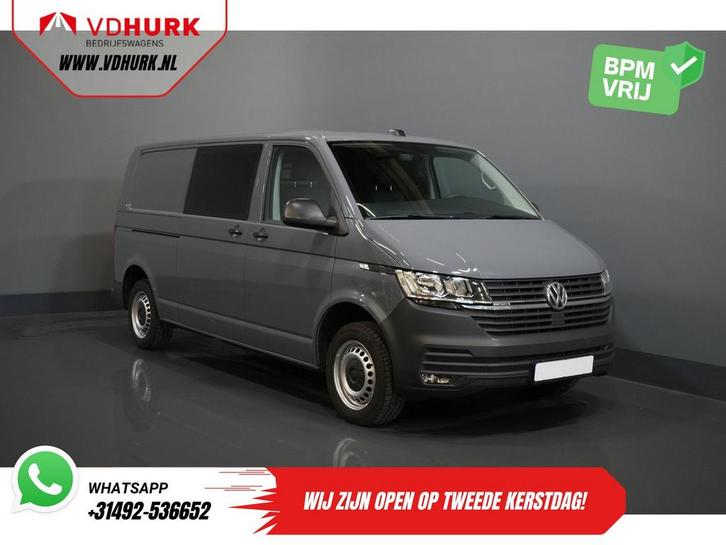 Volkswagen Transporter T6.1 2.0 TDI 150 Pk DSG Aut. L2 BPM V, Auto's, Bestelwagens en Lichte vracht, Bedrijf, 4x4, ABS, Airconditioning