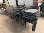 Terras Horeca Tafels + Stoelen. goede staat !, Ophalen