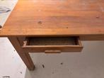 Vintage bureau / schoolbank, Ophalen, Zo goed als nieuw, Bureau