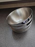 5 Beslagkommen RVS 20cm, Enlèvement, Comme neuf, Autres matériaux, Autres types