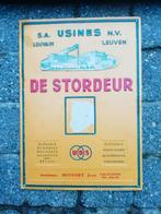 reclamebordje Le Stordeur Leuven Louvain, Verzamelen, Merken en Reclamevoorwerpen, Ophalen of Verzenden, Zo goed als nieuw, Reclamebord