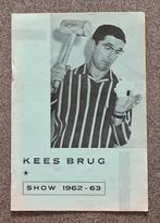 Kees Brug   Fotobrochure met Programmaboekje 1962 - 63, Verzamelen, Muziek, Artiesten en Beroemdheden, Nieuw, Boek, Tijdschrift of Artikel