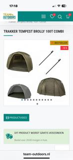 Trakker tempest brolly combi, Watersport en Boten, Ophalen of Verzenden, Zo goed als nieuw