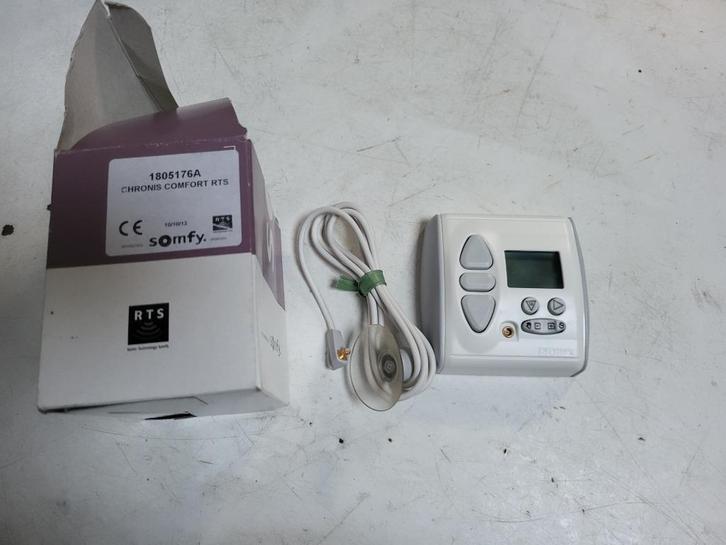 Somfy Chronis Comfort RTS draadloze tijdklok 1805176a, Elektronische apparatuur, Onderdelen en Toebehoren, Nieuw, Ophalen of Verzenden