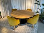 Tafel Passe Partout, Ophalen, 150 tot 200 cm, Rond, Zo goed als nieuw
