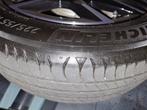4x Michelin zomerbanden 255/55 R19, Auto-onderdelen, Banden en Velgen, Ophalen, Gebruikt, Zomerbanden, Band(en)