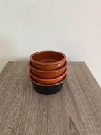 Set terracotta schaaltjes, Nieuw, Ophalen of Verzenden, Schaal of Schalen, Effen