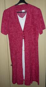 Robe d'été bicolore rose et blanc taille 36, Kleding | Dames, Jurken, Ophalen of Verzenden, Wit, Zo goed als nieuw