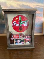 sleutelkastje met klok Coca-Cola, Ophalen, Gebruikt