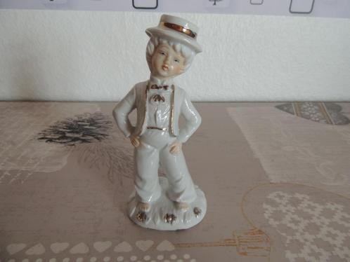 Statue 25 - Jeune garçon avec costume blanc et doré, Verzamelen, Beelden en Beeldjes, Ophalen