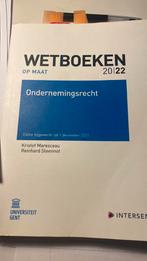 - Wetboek Handels en economisch recht- Handelswetenschappen, Boeken, Gelezen, Ophalen of Verzenden, Kristof Maresceau; Reinhard Steennot