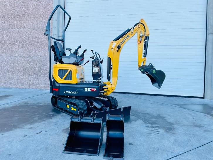 SHANTUI 1,2 t / MINIGRAVER/ BINNENDRAAIER, Tuin en Terras, Tuinvazen, Ophalen of Verzenden