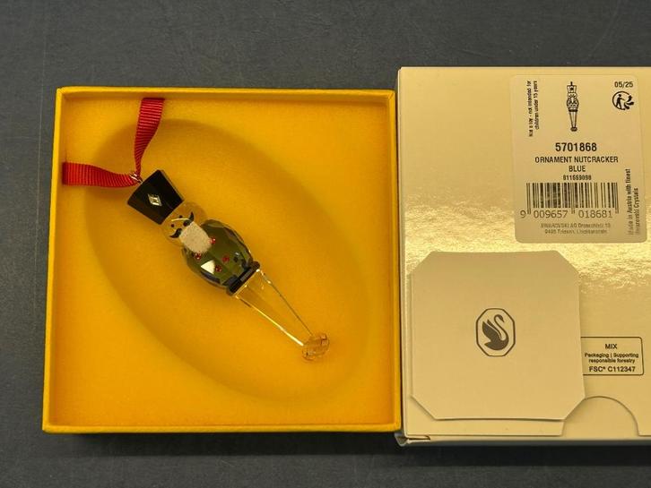 Swarovski Holiday Cheers Ornament Notenkraker, Verzamelen, Swarovski, Nieuw, Figuurtje, Ophalen of Verzenden