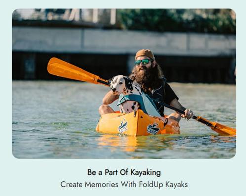 Opvouwbare kayak - Tucteck, Hobby & Loisirs créatifs, Hobby & Loisirs Autre, Neuf, Enlèvement ou Envoi