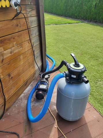 zandfilter zwembad, Enlèvement, Utilisé, Filtre