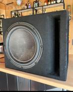 Perfecte staat kenwood sterke subwoofer 500w rms 1200watt pe, Auto diversen, Autospeakers, Ophalen, Zo goed als nieuw