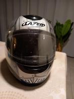 helm integraal zilver, Motos, Vêtements | Casques de moto, Lazer, Hommes, Casque intégral, M