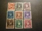 België/Belgique 1931 Mi 305/313(o) Gestempeld/Oblitéré, Timbres & Monnaies, Timbres | Europe | Belgique, Oblitéré, Affranchi, Maison royale