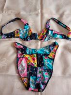 Veelkleurige bikini met bloemenprint. Maat 40, Kleding | Dames, Badmode en Zwemkleding, Nieuw, Blauw, Bikini, Ophalen