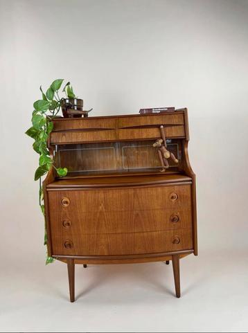 Gunnar Falsig for Holstebro Møbelfabrik Danish Teak Secretar beschikbaar voor biedingen