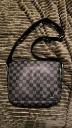 Louis vuitton tas mannen, Gebruikt, Zwart, Leer, Ophalen