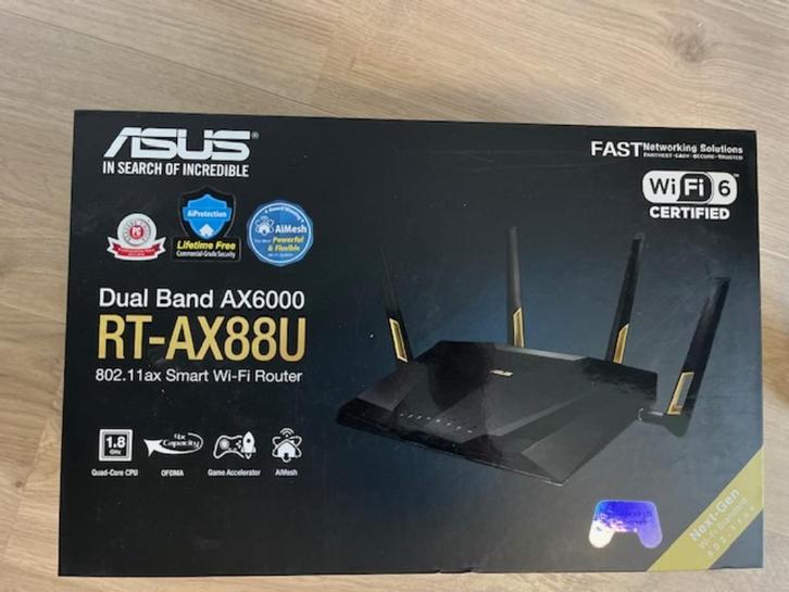 Router ASUS RT-AX88U, Computers en Software, Routers en Modems, Nieuw, Router, Ophalen