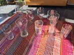 Negen bierglazen Belgisch + UK, Ophalen, Zo goed als nieuw, Glas of Glazen, Overige merken