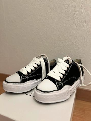 Maison Mihara Yasuhiro Canvas Low Black EU 39 beschikbaar voor biedingen