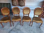 Set van 4 stoelen Louis Phillipe Louis XVI medaillonstijl, Ophalen