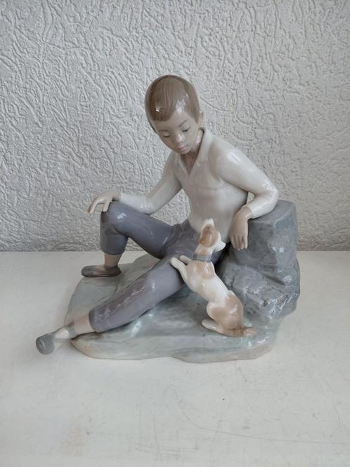 Porseleinen beeld zaphir, Antiek en Kunst, Curiosa en Brocante, Ophalen of Verzenden