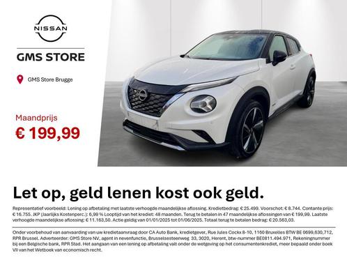 Nissan Juke 1.6 Hybrid 145 N-Design, Auto's, Nissan, Bedrijf, Te koop, Juke, Airconditioning, Alarm, Bluetooth, Centrale vergrendeling
