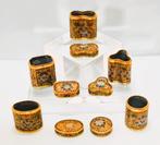 Snuffbox/snuifdoosjes in cloisonne., Antiek en Kunst, Ophalen of Verzenden