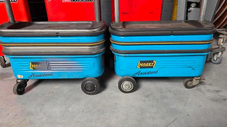 Vintage Hazet Assistent gereedschapswagens, Auto diversen, Autogereedschap, Gebruikt, Ophalen