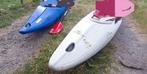 Kajak te koop 2 stuks met peddels, Watersport en Boten, Kano's, Ophalen, Zo goed als nieuw, Kajak, Met peddels