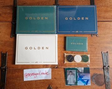 [SEALED] BTS Jungkook Golden set + Weverse POBs