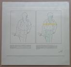 JEF GEYS / KLEURBOEK VOLWASSENEN / LITHO + POTLOOD / 33x35cm, Antiek en Kunst, Kunst | Litho's en Zeefdrukken, Ophalen of Verzenden