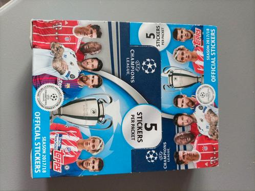 Topps Champions League 2017/18, 2 box fermés, Hobby & Loisirs créatifs, Autocollants & Images, Comme neuf, Enlèvement ou Envoi