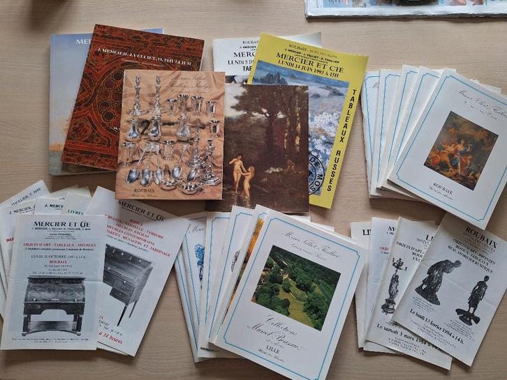 Veilingcatalogi Mercier et Cie, Antiquités & Art, Antiquités | Livres & Manuscrits, Enlèvement