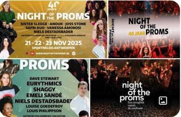 40 jaar Night of The Promps Middenplein tickets beschikbaar voor biedingen