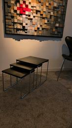 Vintage bijzet tafels van Brabantia 1960, Huis en Inrichting, Tafels | Bijzettafels, Ophalen