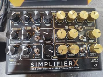Simplifier X (DSM & Humboldt) dual channel amp/cabsim/DI... beschikbaar voor biedingen