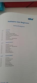 NHA cursus: italiaans voor beginner, 48 lessen. PRIMA STAAT, Ophalen, Zo goed als nieuw