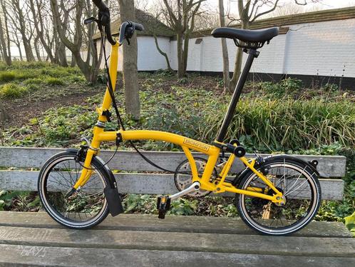 Brompton vouwfiets H6L in knalgele Bumblebee-kleur, Diversen, Overige Diversen, Nieuw, Ophalen