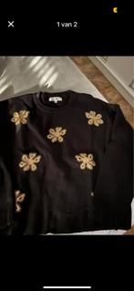 Zwarte trui met gouden bloemen, Vêtements | Femmes, Homewear, Enlèvement, Comme neuf
