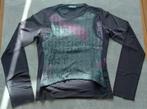 Grijze en roze gevoerde blouse in maat small., Ophalen of Verzenden, Gedragen